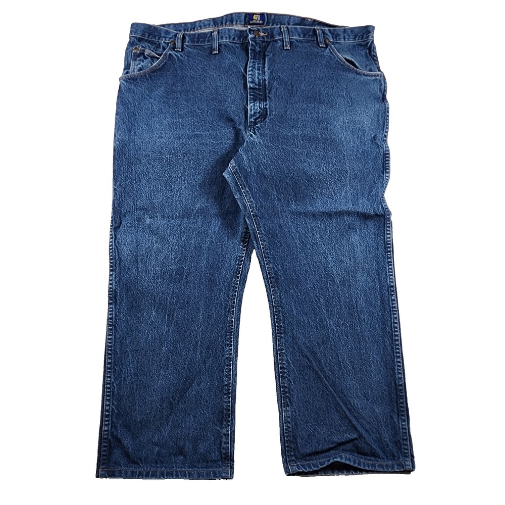 Wrangler Jeans Mens 46x26 47MWZ Regular Fit Bootcut Denim Cowboy Cut Western